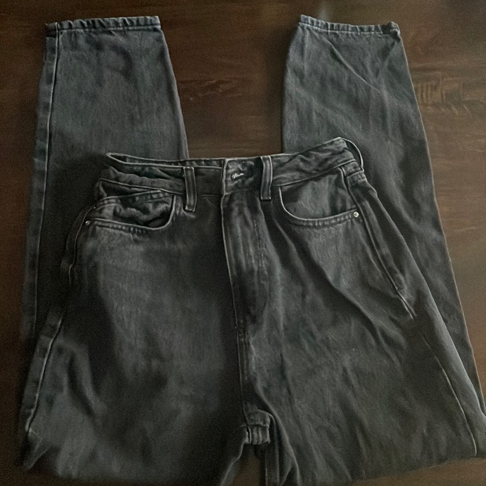 Zara Black Straight Leg Jeans